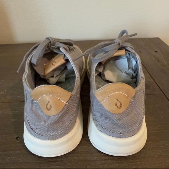 OluKai Women's Gray and Cream Sneakers size7.5 - Picture 5 of 15